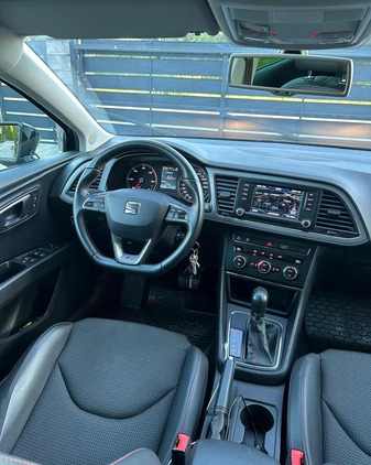 Seat Leon cena 55900 przebieg: 186238, rok produkcji 2015 z Warszawa małe 352